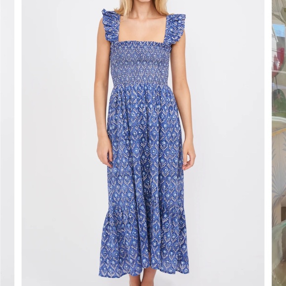 Marea Sasco Dress - Jetties, Small - Picture 1 of 5